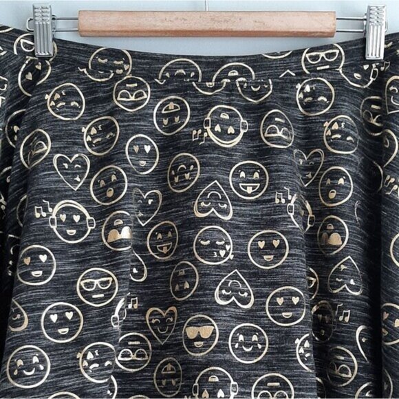 AUTHENTIC AMERICAN HERITAGE \ 2X Terry Circle Mini Skirt Blue & Black Sz 20 - Picture 11 of 15